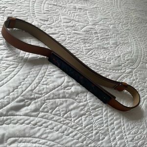 The Limited Faux Tortoise Shell and Brown Belt - Size M/L